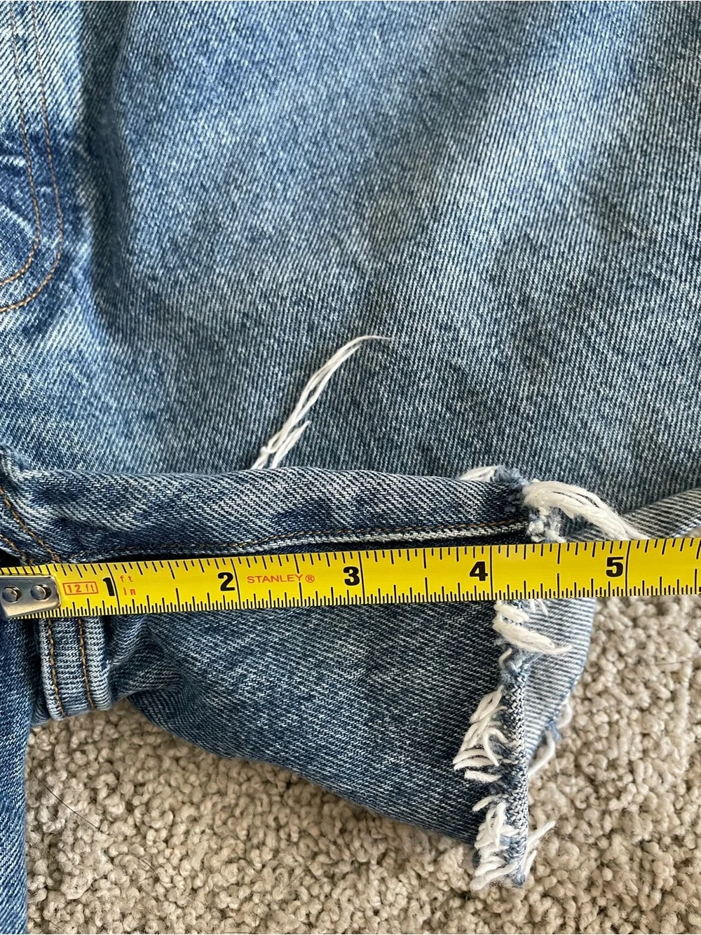 Agolde measurements pictures